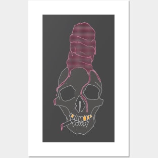 Ice Cream Skull Posters and Art